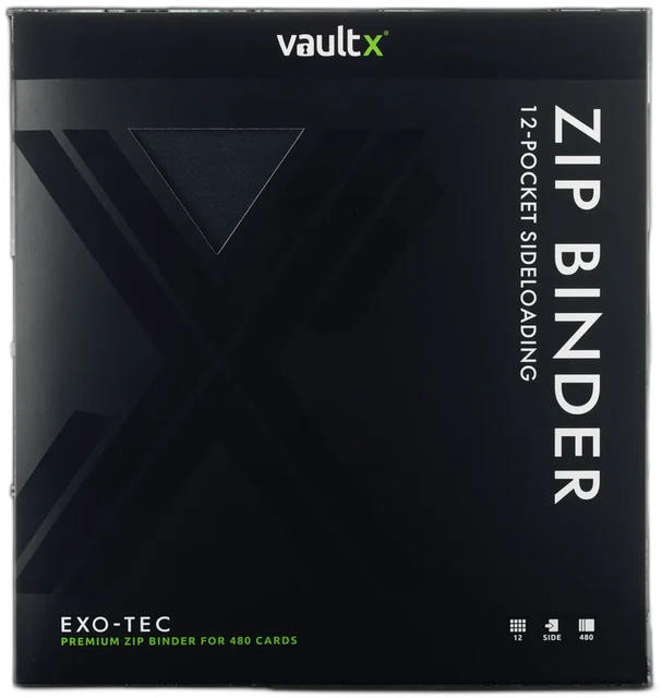 Ordner Vault X Exo-Tec Zip Binder 12 Pocket